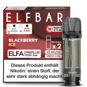 Elf Bar Elfa Pod – Blackberry Ice