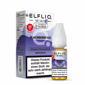Elf Bar Elfliq Liquid – Blackberry Ice 20mg Nikotin