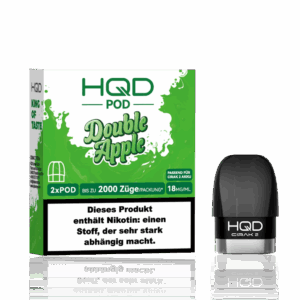HQD Cirak 2 Pod – Double Apple Geschmack: Apfel 2er