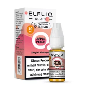 Elf Bar Elfliq Liquid – Apple Peach 10mg Nikotin