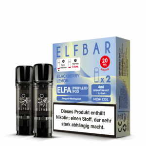 Elf Bar Elfa Pod – Blackberry Lemon 2er