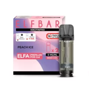 Elfbar - Elfa Pod Peach Ice 2er ohne Nikotin