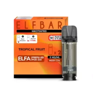 Elfbar - Elfa Pod Tropical Fruit 2er nikotinfrei