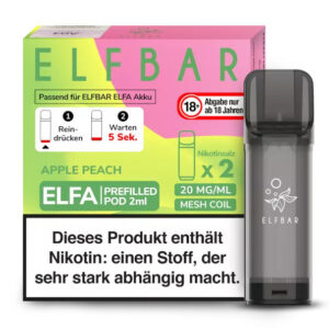 Elf Bar Elfa Pod – Apple Peach