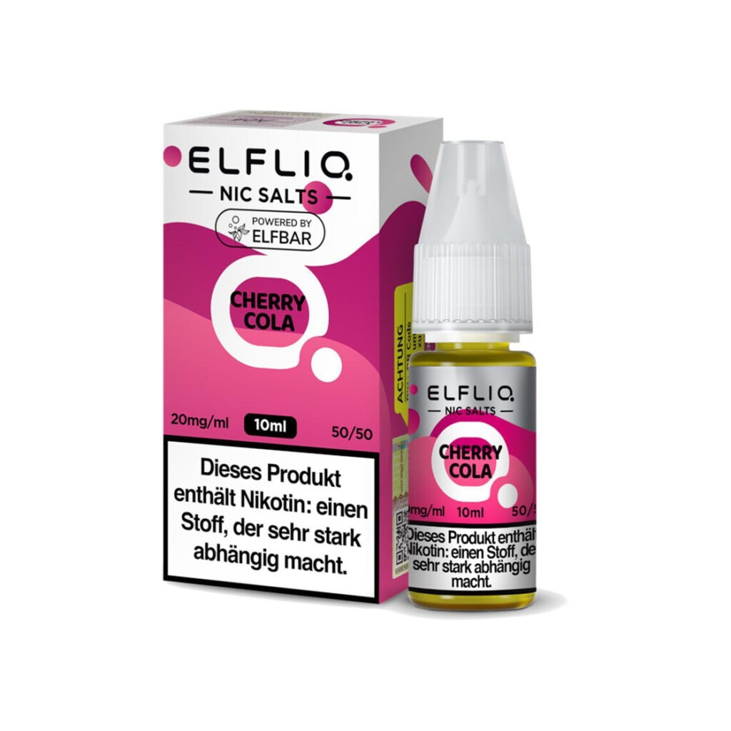 Elf Bar Elfliq Liquid – Cherry Cola 10mg Nikotin