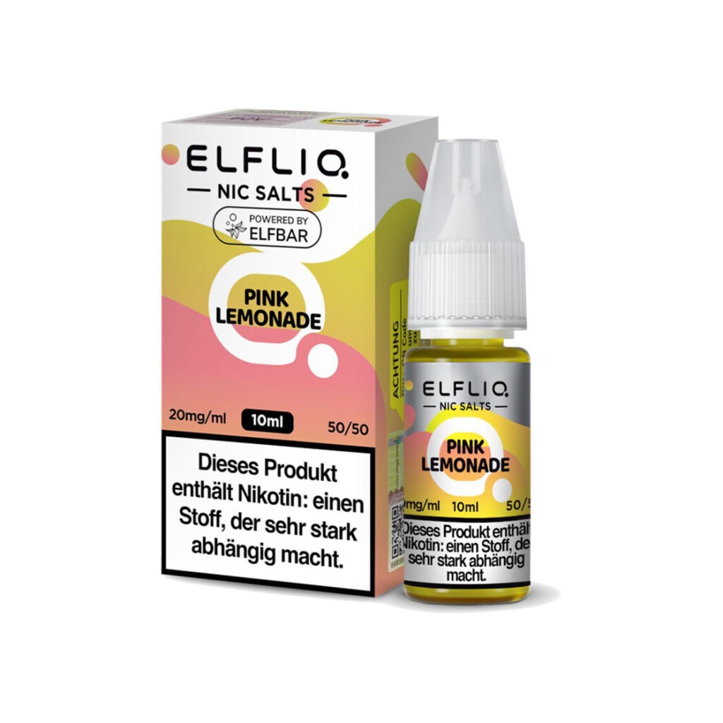Elf Bar Elfliq Liquid – Pink Lemonade 10mg Nikotin