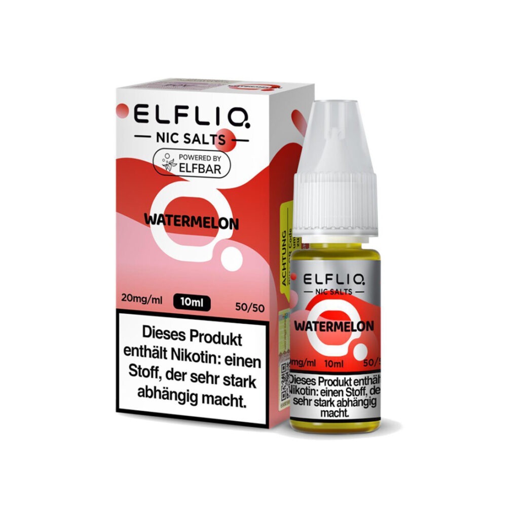 Elf Bar Elfliq Liquid – Watermelon 10mg Nikotin