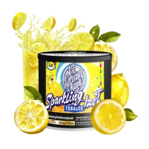 187 Tobacco Shisha Tabak 200g – Sparkling Ize-T Geschmack: Zitronen-Eistee