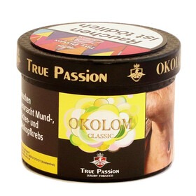 True Passion Shisha Tabak 200g – Okolom Classic Holunder – Ingwer – Zitrone